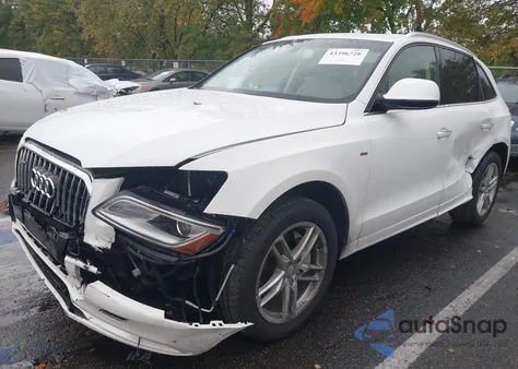 2016 Audi Q5 3.0T Premium Plus from USA, damaged, VIN WA1D7BFP1GA112835